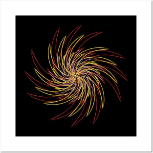 Galactic Catherine Wheel Posters and Art